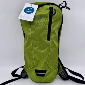 NWT TOPI Hydration 2L Backpack Lime Green‎ Honeycomb Ripstop Hiking Cycling Bag